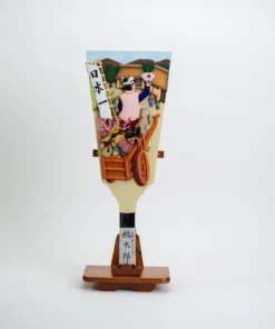 Hagoita Seven Lucky Gods (The God of Wealth)
