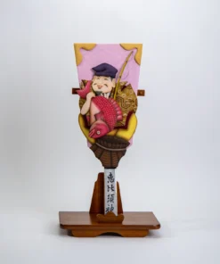 Hagoita Seven Lucky Gods (The Goddess of Arts)