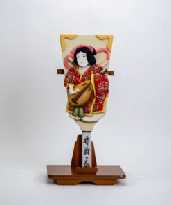 Hagoita Seven Lucky Gods (The God of Longevity)
