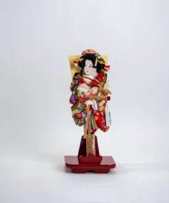 Hagoita Sakura Komachi Furisode No. 18 (Salt Scooping)