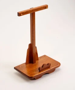 Wood Grain Display Stand (Dark)