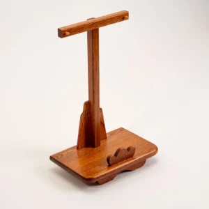 Wood Grain Display Stand (Dark)