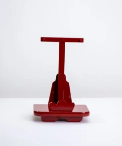 Red Lacquered Display Stand (Short)