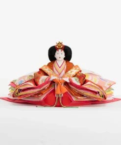 Hi no Iro Empress Doll (Red-Orange Striped)