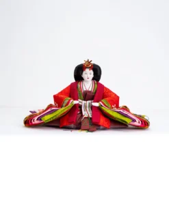 Wakaba Empress Doll (Red & Green Stripe)