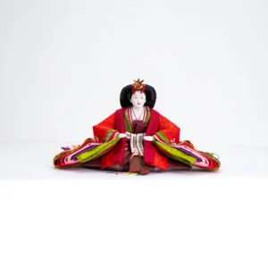 Wakaba Empress Doll (Red & Green Stripe)