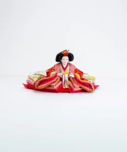 Momo Nishiki Empress Doll (Pink-Red Patterned)