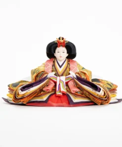 Kincha Nishiki Empress Doll (Orange-Gold Ornate)