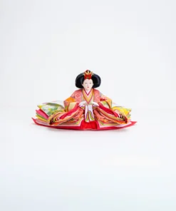 Momo Nishiki Empress Doll (Pink-Red Patterned, Style B)