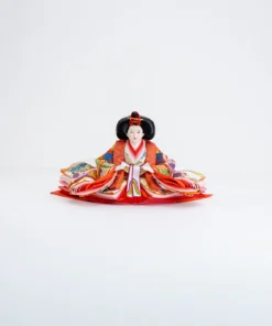 Ruri Kurenai Empress Doll (Red-Blue-Gold Patterned)