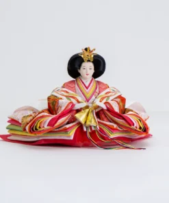 Kincha Momo Empress Doll (Orange-Gold Patterned)