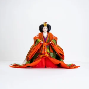 Momiji Empress Doll (Red & Green)