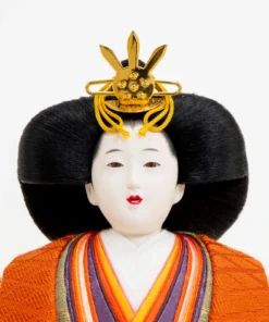 Enji Empress Doll (Deep Red Patterned)