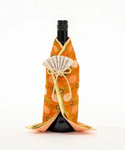 Marigold Kimono Wine Bottle Cover (Women's)