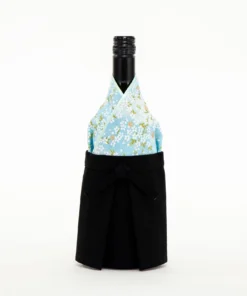 Teal Kimono Wine Bottle Cover (Men's)